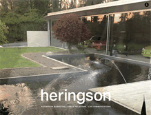 Tablet Screenshot of heringson.de